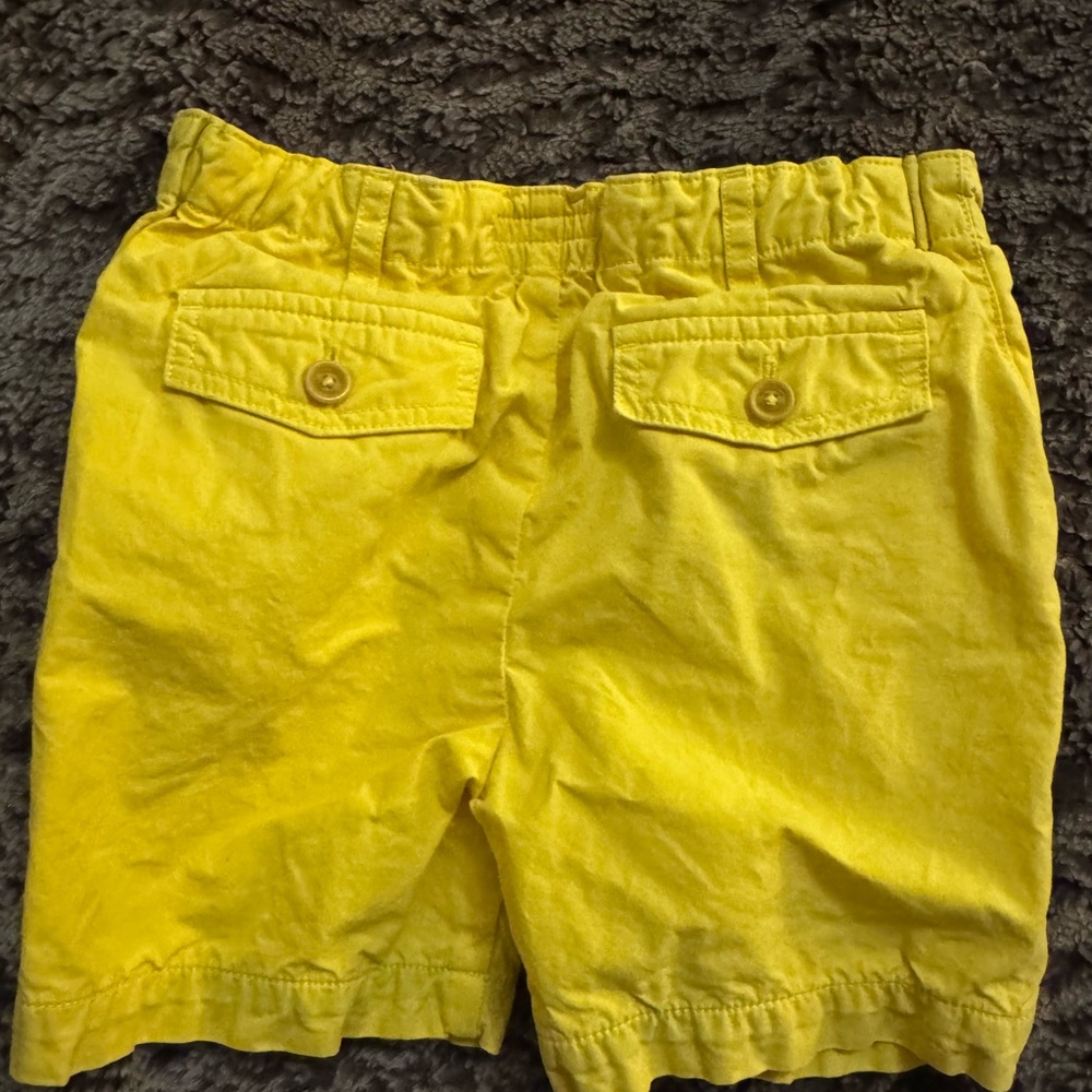 Burberry Kids Yellow Shorts - Picture 3 of 4